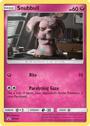 Snubbull (In-Store Event Promo) SM200 - SM Promos Holofoil - for just $0.56! 
