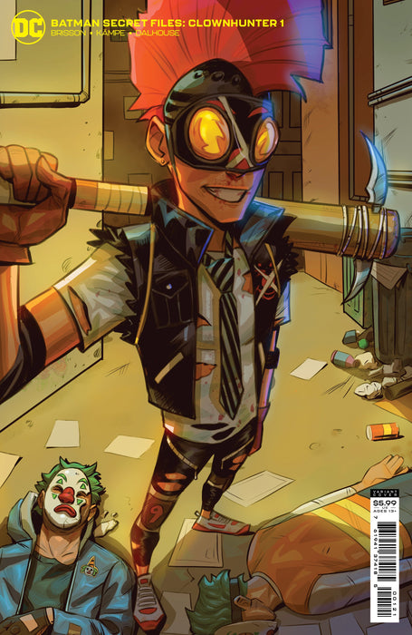 BATMAN SECRET FILES CLOWNHUNTER #1 (ONE SHOT) CVR B KOFI OFOSU CARD STOCK VAR (08/18/2021) - for just $5.99! 