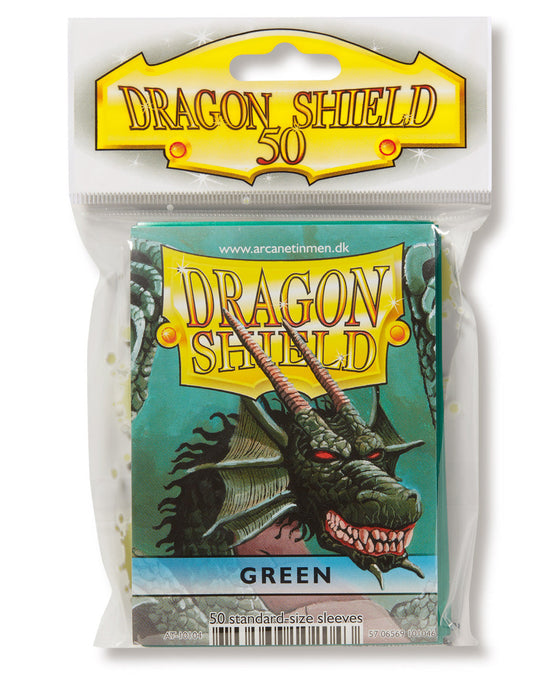 Dragon Shield: Standard 50ct Sleeves - Green (Classic) - Just $0! Shop now at Retro Gaming of Denver