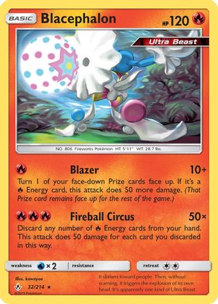 Blacephalon 032/214 - SM  Unbroken Bonds - for just $2.81! 