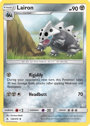 Lairon 124/214 - SM  Unbroken Bonds - for just $0.05! 