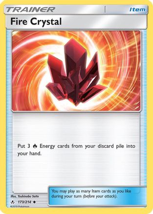 Fire Crystal 173/214 - SM  Unbroken Bonds - for just $0.23! 