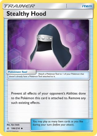 Stealthy Hood 186/214 - SM  Unbroken Bonds - for just $0.10! 