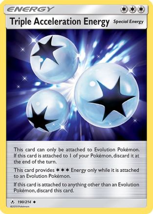 Triple Acceleration Energy 190/214 - SM  Unbroken Bonds - for just $0.13! 