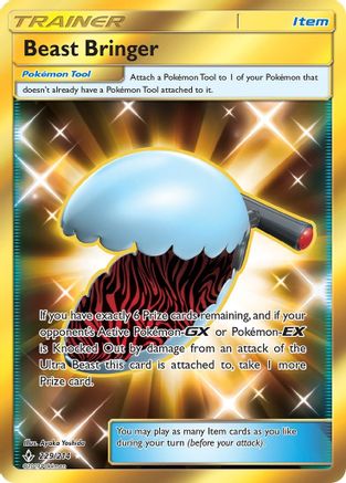 Beast Bringer (Secret) 229/214 - SM  Unbroken Bonds Holofoil - for just $1! 