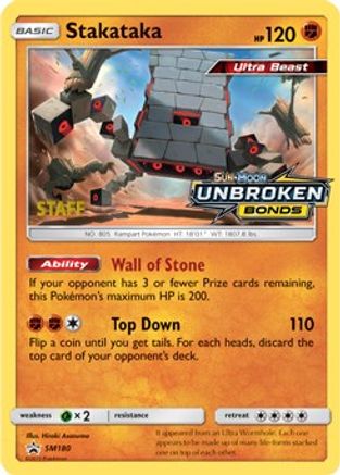 Stakataka SM180 - SM Promos - Holofoil - for just $8.73! 