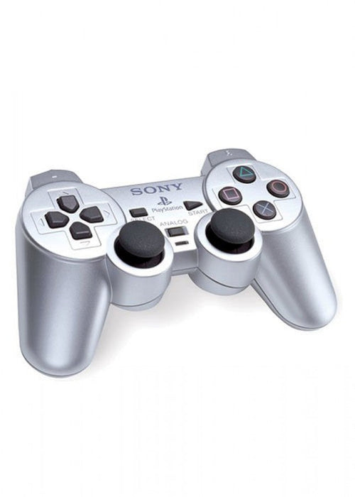 PS2 DualShock 2 Controller [Silver] [Scratch & Scuff] – PlayStation 2 Accessory (PS2) - for just $24.99! 