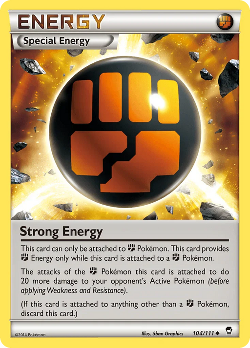 Strong Energy (104/111) [XY: Furious Fists] - for just $0.45! 