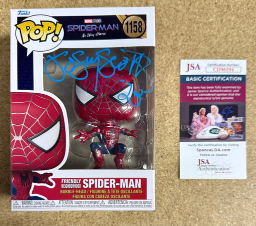 Josey Scott Of Saliva “Hero” Signed Spider-Man Funko Pop #1158 With JSA COA - for just $135! 