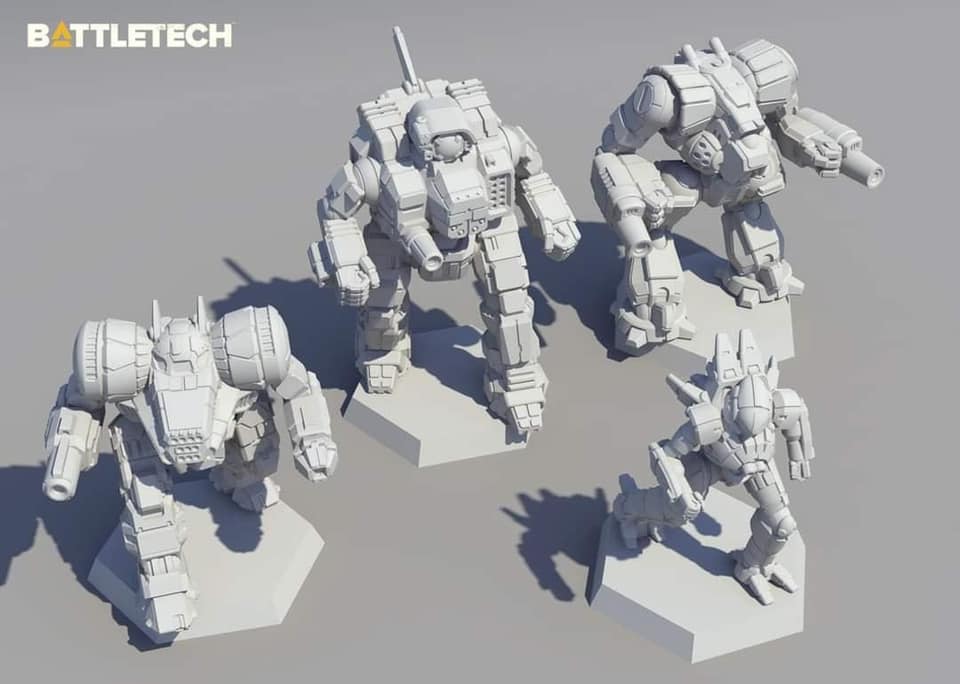 BattleTech: Clan Invasion - Inner Sphere Support Lance - for just $25.99! 