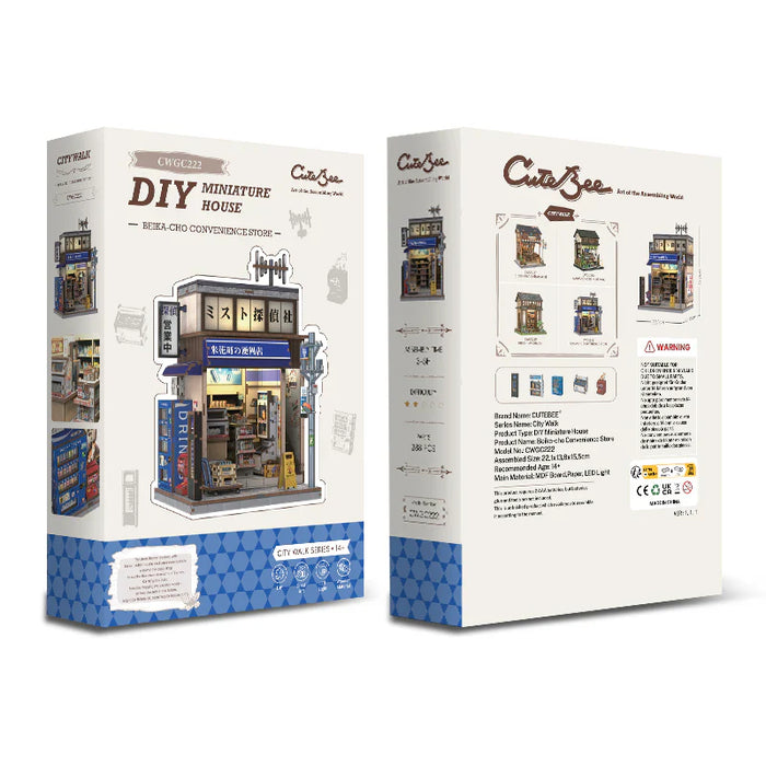 CUTEBEE DIY Miniature House | Beika-cho Convenience Store - for just $39.99! 