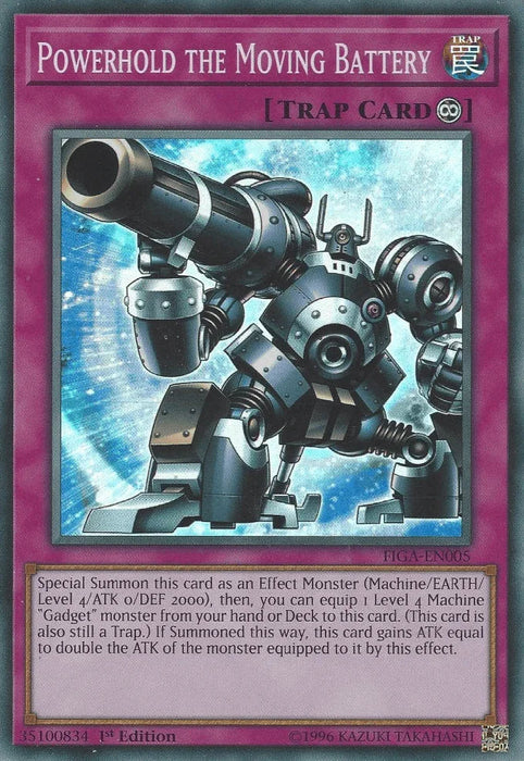 Powerhold the Moving Battery [FIGA-EN005] Super Rare - for just $0.10! 