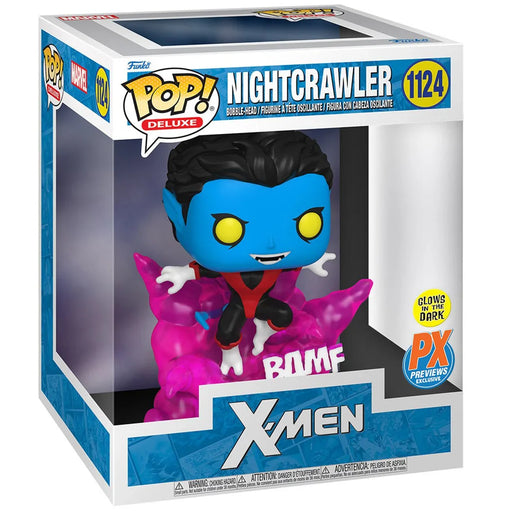 Funko Pop: X-Men Teleporting Nightcrawler Glow-in-the-Dark Deluxe - Previews Exclusive - Just $26.95! Shop now at Retro Gaming of Denver