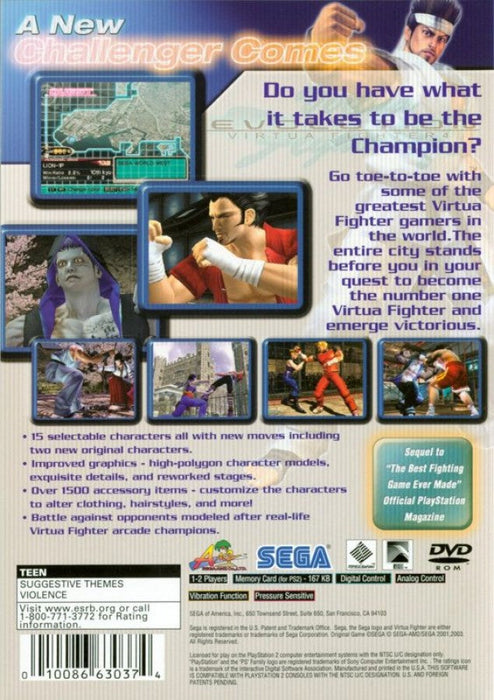Virtua Fighter 4: Evolution [Greatest Hits] – PlayStation 2 (PS2) - for just $8.99! 