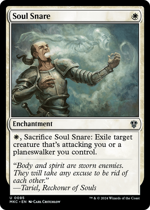 Soul Snare (MKC-085) - Murders at Karlov Manor Commander - for just $0.03! 
