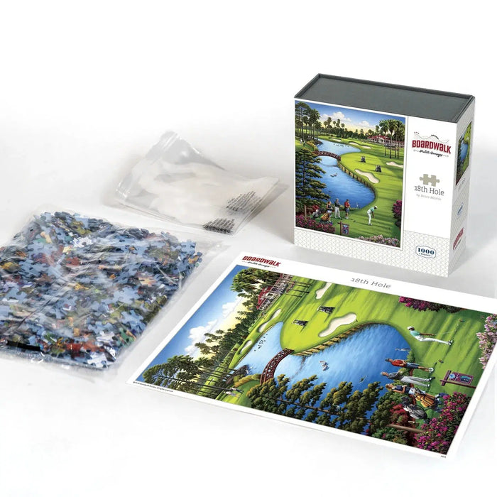 18th Hole 1000 Piece Jigsaw Puzzle Boardwalk - for just $23.99! 