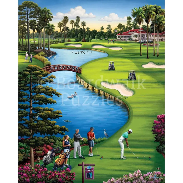 18th Hole 210 Piece Jigsaw Puzzle Boardwalk - for just $11.99! 