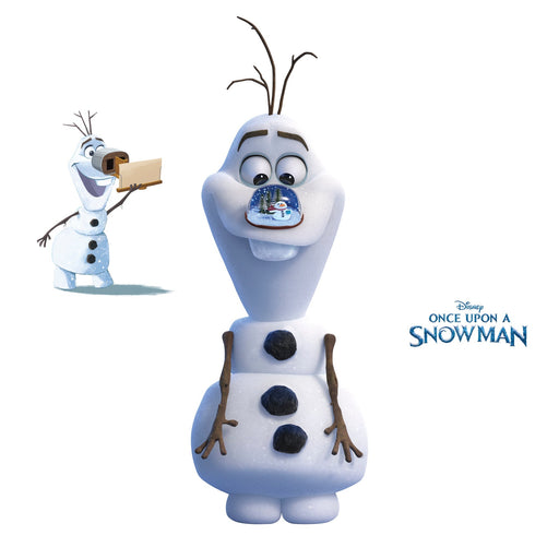 Olaf: Snowglobe - Frozen - Once Upon A Snowman - Officially Licensed Disney Removable Wall Decal - Premium Vinyl Die-Cut Character - Just $29.99! Shop now at Retro Gaming of Denver