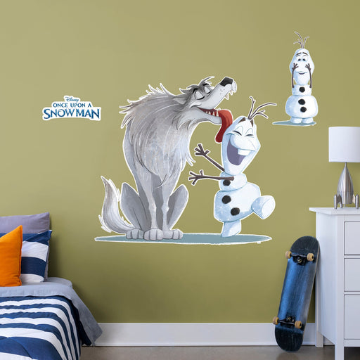 Olaf: Wolf - Once Upon A Snowman Officially Licensed Disney Removable Wall Decal - Premium Vinyl Die-Cut Character - Just $29.99! Shop now at Retro Gaming of Denver