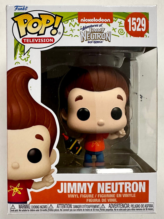 Funko Pop! Animation Jimmy Neutron With Remote #1529 Nickelodeon 2024 - for just $15! 