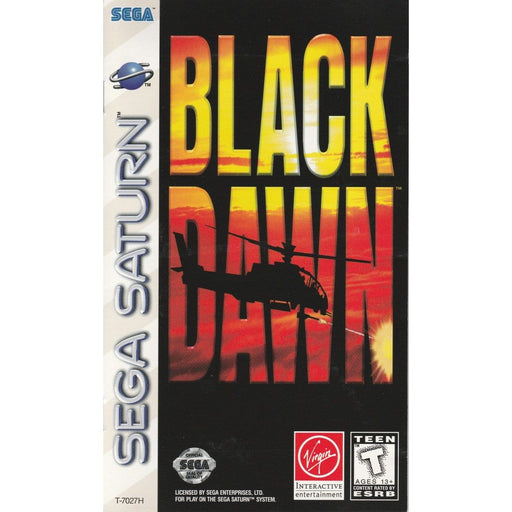 Black Dawn (Sega Saturn) - Just $0! Shop now at Retro Gaming of Denver