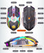 Color Wireless Gaming RGB Rechargeable Mute Button Mouse - for just $39.94! 