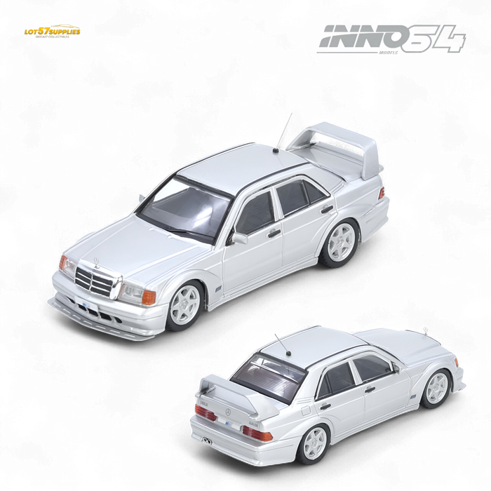 Inno64 Mercedes Benz 190E Silver 1:64 - for just $29.99! 