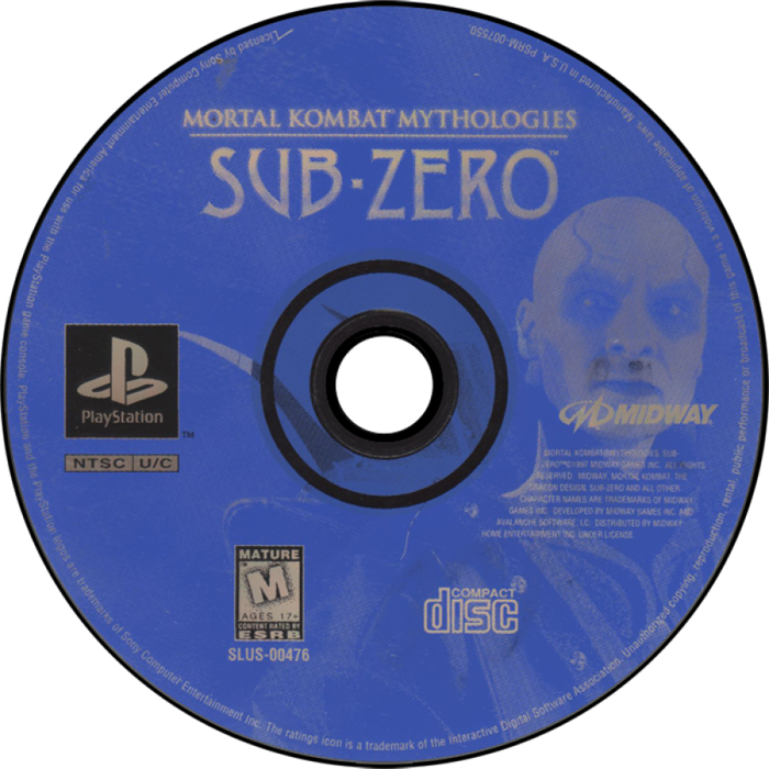 Mortal Kombat Mythologies: Sub-Zero – PlayStation 1 (PS1) - for just $0! 