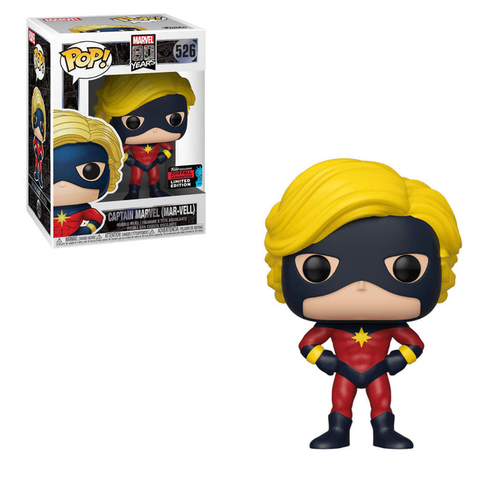 Funko POP! Marvel 80th - First Appearance Captain Marvel (Mar-Vell) Vinyl Figure #526 Fall Convention Exclusive [READ DESCRIPTION] - for just $17.99! 