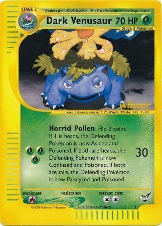 Dark Venusaur (7) (Jumbo Card) [Best of Promos] - for just $20! 