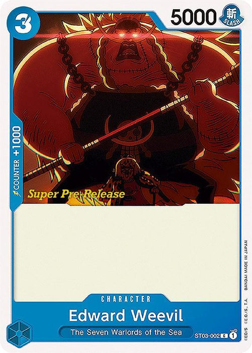 Edward Weevil [Super Pre-Release Starter Deck: The Seven Warlords of the Sea] - for just $0.25! 