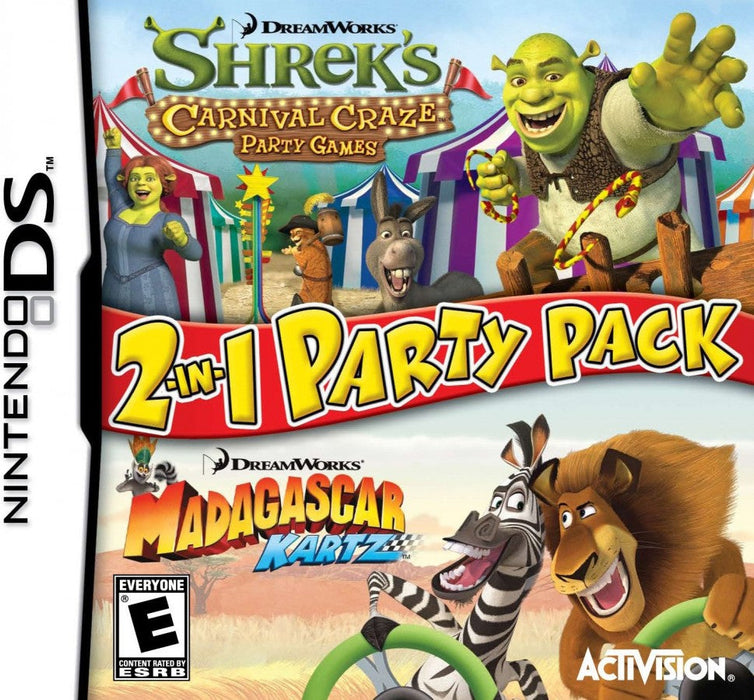 Shrek's Carnival Craze & Madagascar Kartz – Nintendo DS (DS) - for just $5.99! 