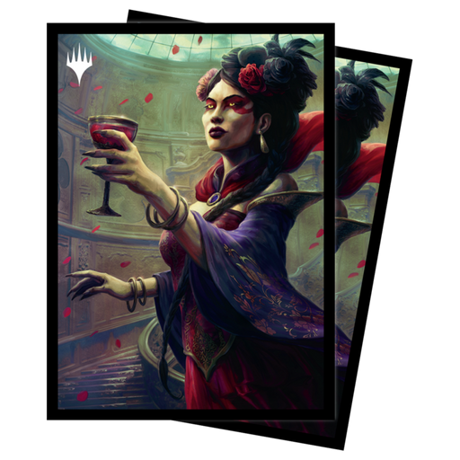 Magic: the Gathering - Crimson Vow - Henrika, Infernal Seer Standard Deck Protector Sleeves (100ct) - for just $13.99! 