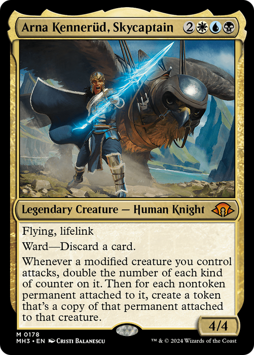 Arna Kennerud, Skycaptain (MH3-178) - Modern Horizons 3 - for just $0.12! 