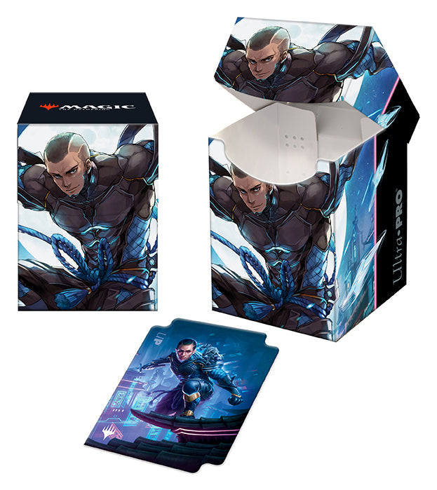 Ultra Pro Magic The Gathering: Kamigawa Neon Dynasty - Kaito Shizuki Deck Box - Just $3.25! Shop now at Retro Gaming of Denver