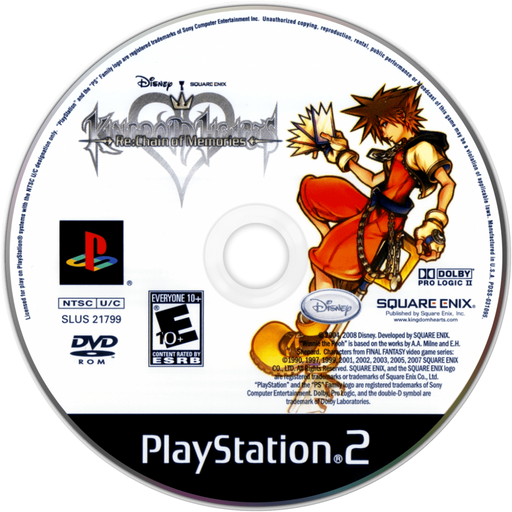 Kingdom Hearts Re: Chain of Memories – PlayStation 2 (PS2) - for just $0! 