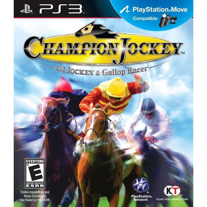 Champion Jockey: G1 Jockey & Gallop Racer (Playstation 3) - Just $0! Shop now at Retro Gaming of Denver