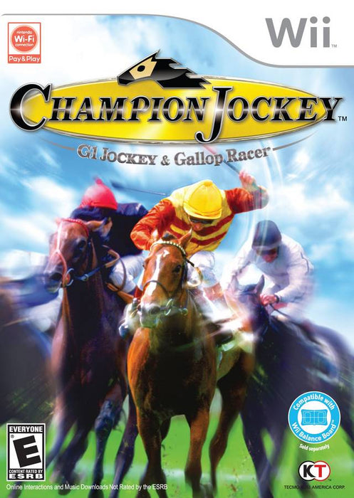 Champion Jockey: G1 Jockey & Gallop Racer (Wii) - for just $0! 