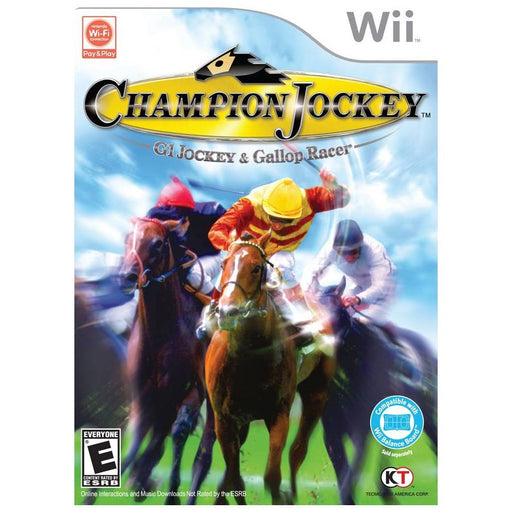 Champion Jockey: G1 Jockey & Gallop Racer (Wii) - Just $0! Shop now at Retro Gaming of Denver
