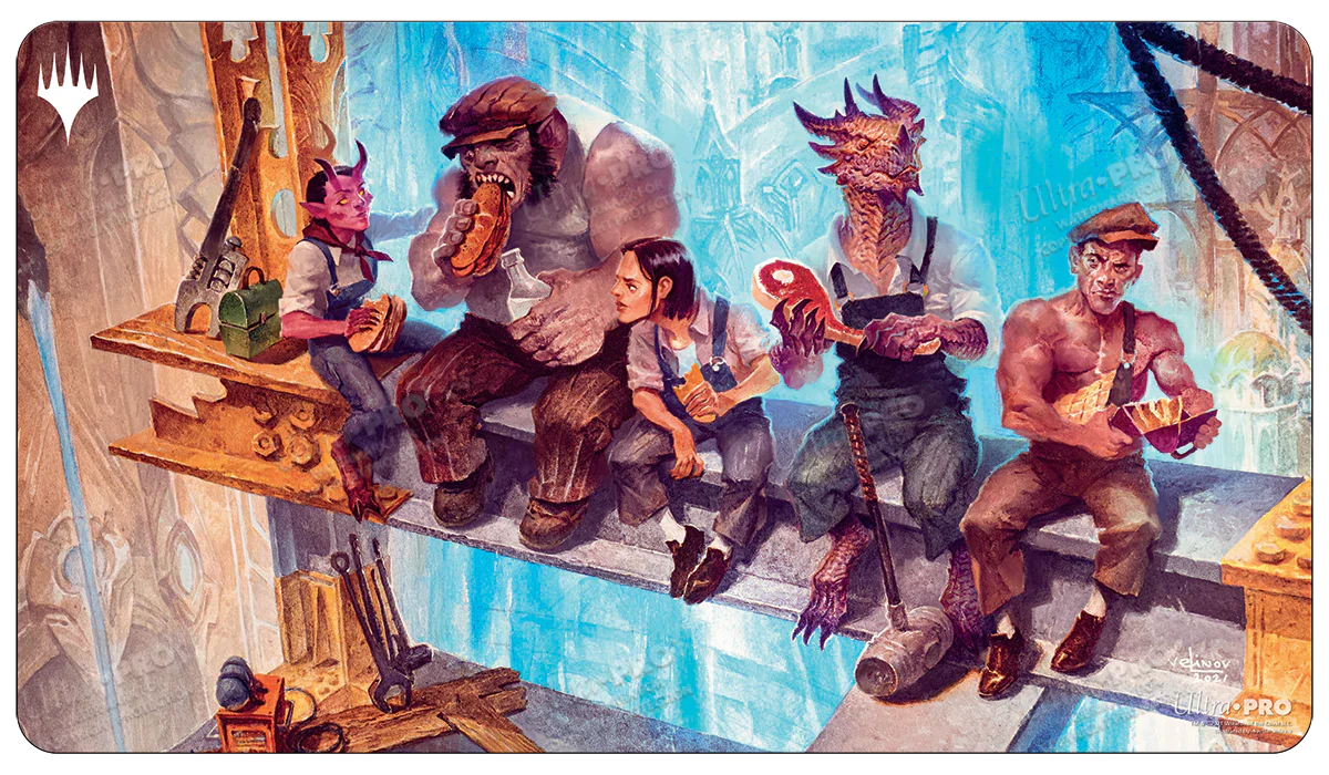 Ultra Pro Magic The Gathering: Streets of New Capenna Playmat - for just $14.95! 