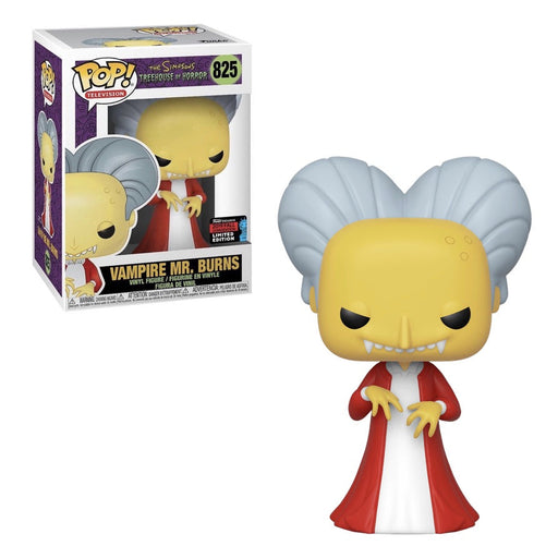 Funko POP! The Simpsons: Treehouse of Horror - Vampire Mr. Burns Vinyl Figure #825 Fall Convention Exclusive [READ DESCRIPTION] - for just $25.99! 