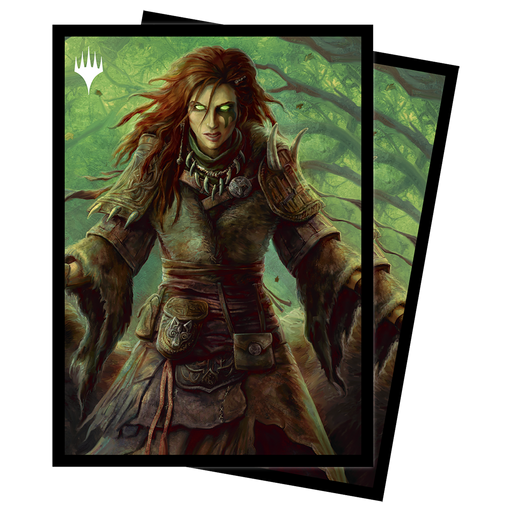 Magic: the Gathering - Commander Legends: Battle for Baldur's Gate Deck Protector Sleeves - Faldorn, Dread Wolf Herald (100ct) - for just $13.99! 