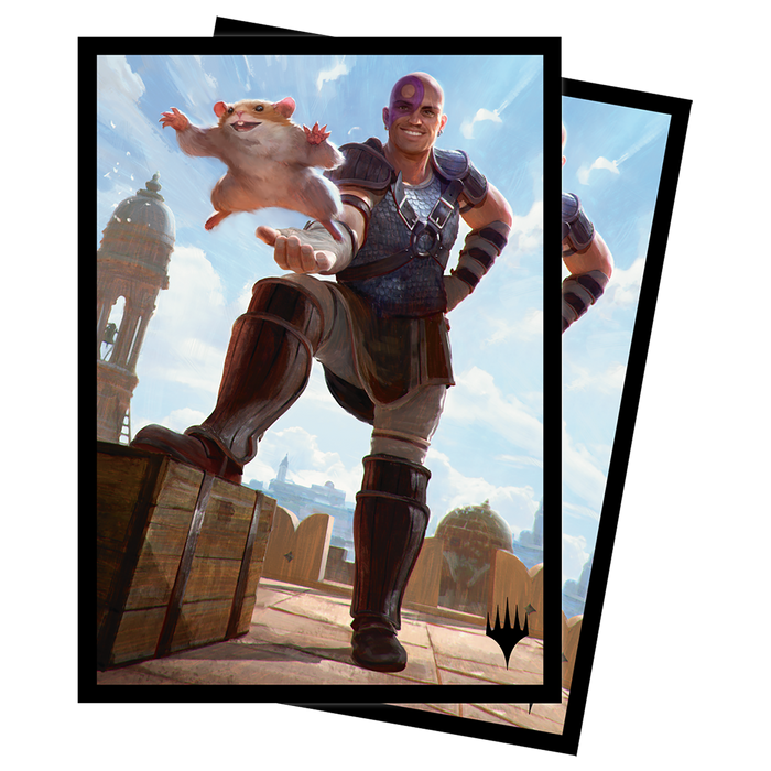 Magic: the Gathering - Commander Legends: Battle for Baldur's Gate Deck Protector Sleeves - Minsc & Boo, Timeless Heroes (100ct) - for just $13.99! 