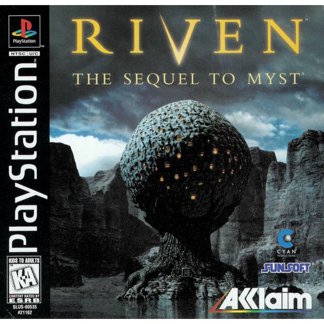 Riven: The Sequel to Myst (Playstation) - Just $0! Shop now at Retro Gaming of Denver