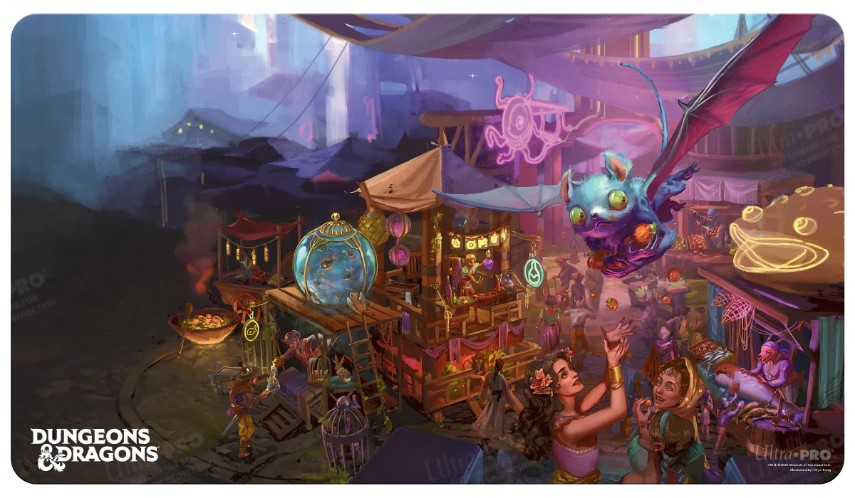 Ultra Pro D&D Cover Series: Journey Through the Radiant Citadel Playmat - for just $14.95! 