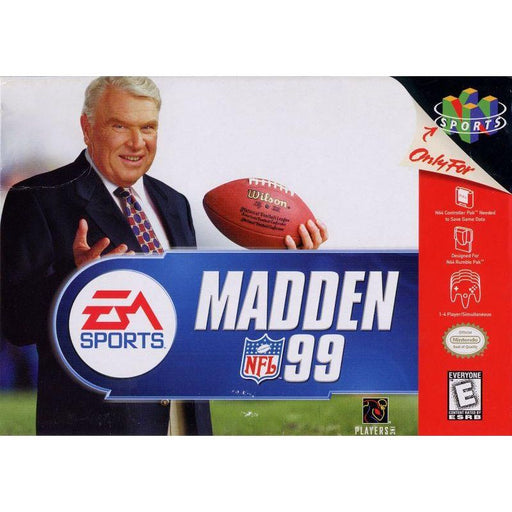 Madden NFL 99 (Nintendo 64) - Just $0! Shop now at Retro Gaming of Denver