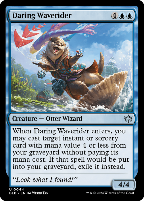 Daring Waverider (BLB-044) - Bloomburrow - for just $0.04! 