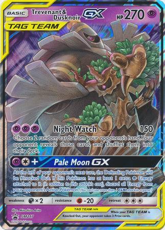 Trevenant & Dusknoir GX (SM217) (Jumbo Card) [Sun & Moon: Black Star Promos] - for just $6.40! 