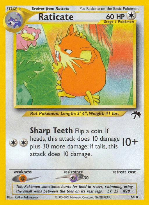 Raticate (6/18) [Southern Islands] - for just $13.20! 