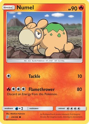 Numel 023/236 - SM  Unified Minds Reverse Holofoil - for just $0.15! 
